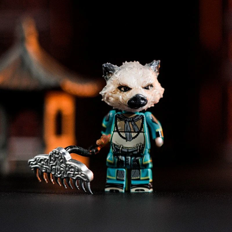 Черный миф Wukong Zhu Bajie Golden Pool Elder Brick Man Journey To The West Игрушки Детские подарки Коллекция