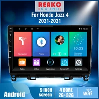 for honda jazz 4 2020 2021 4g carplay 2 din car stereo android wifi gps autoradio navigation multimedia player head unit