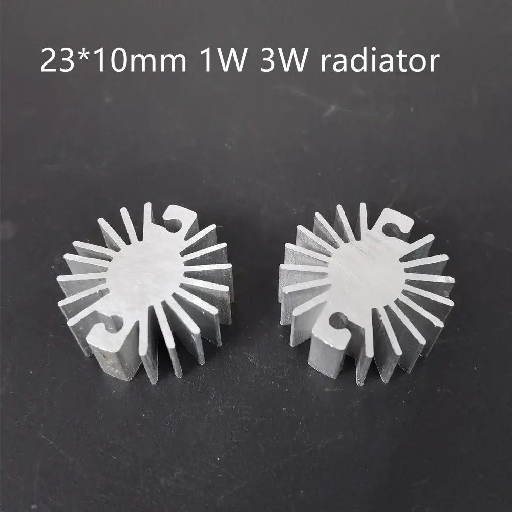 5PCS 23*10mm 1W 3w radiator for LED heat dissipation or single chip heat dissipation