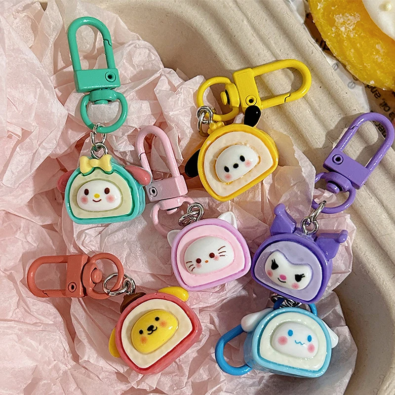 2 шт. Sanrio Kuromi Hello Kitty брелок-подвеска для женщин модный забавный брелок изысканное