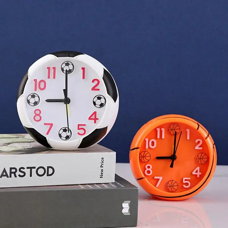 For Children Desktop Alarm Clock Round Clock Student Kids Alarm Clock Bedroom Decor Kids Gifts