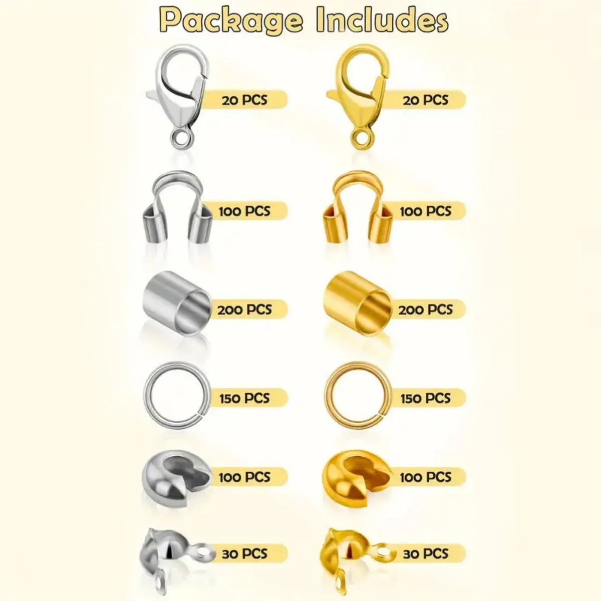 Набор фурнитуры для ювелирных изделий в ассортименте