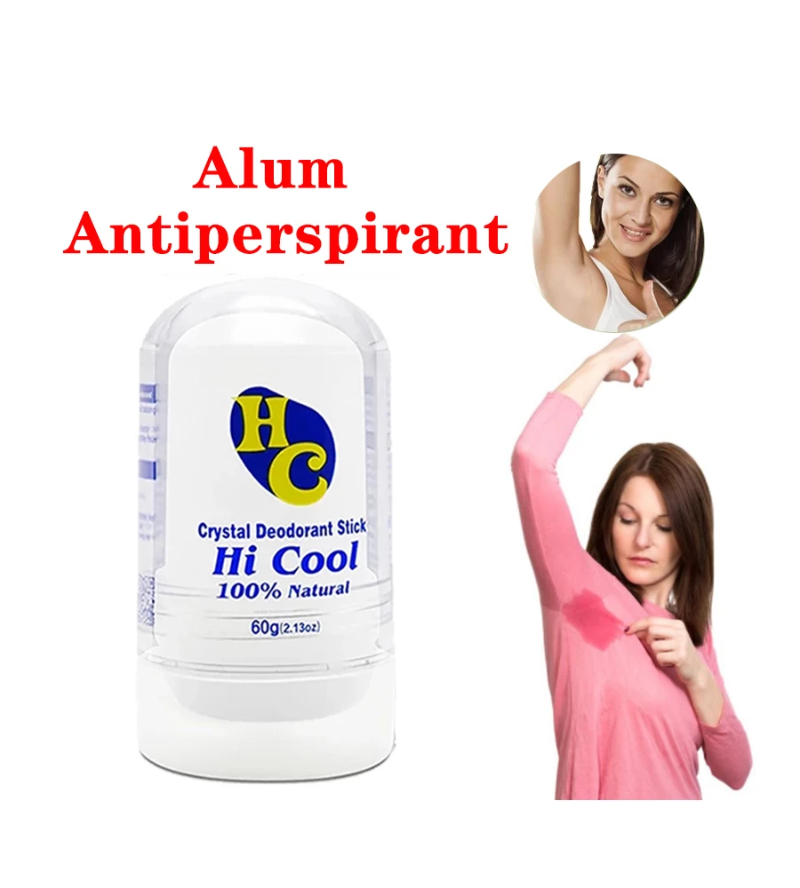 

60g men and women crystal deodorant alum stick body armpit odor remover antiperspirant men and women body fragrance