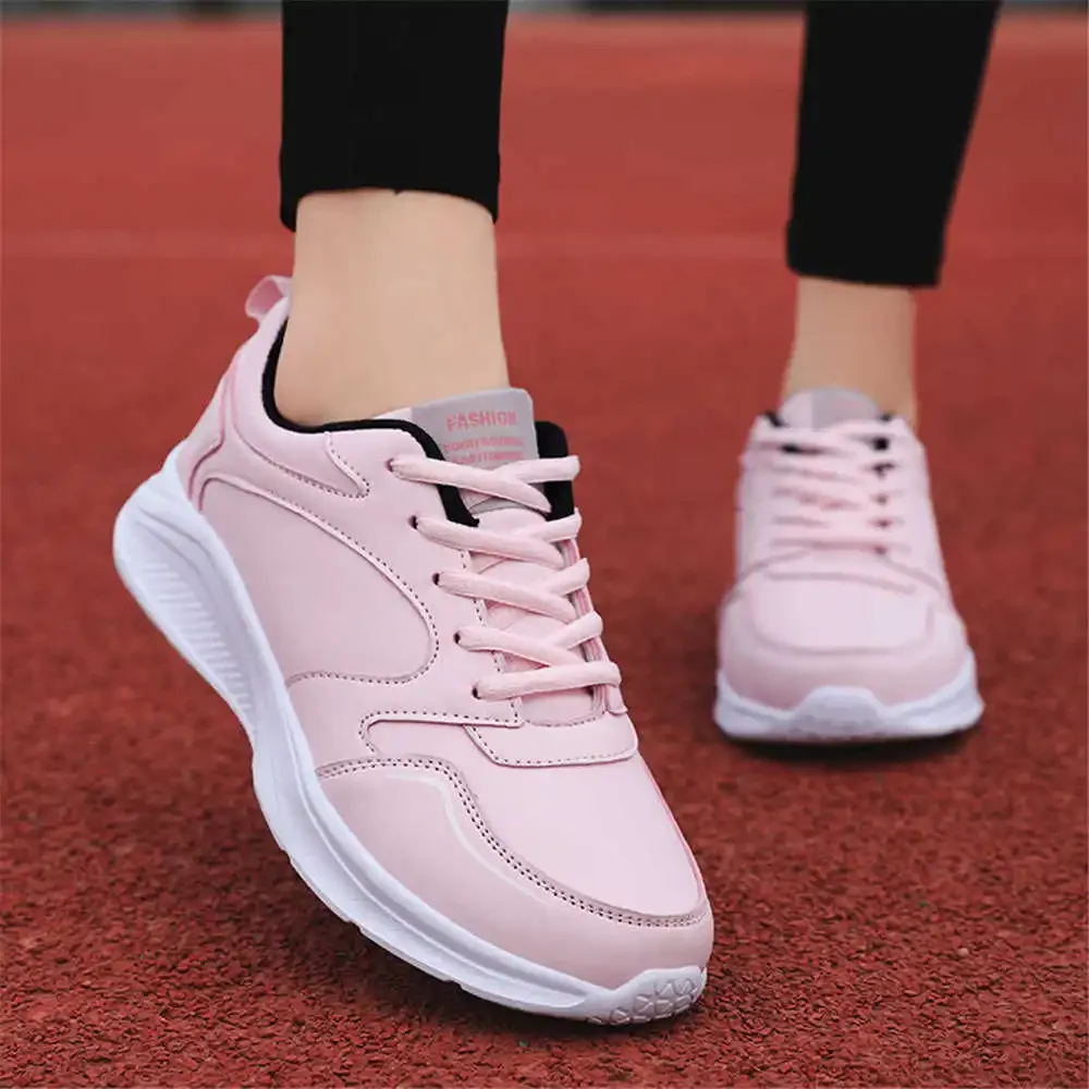 

with ties flat-heeled white shose Tennis women luxury brand shoes Sneakers girl sport exercise new fast pro sports-leisure YDX2