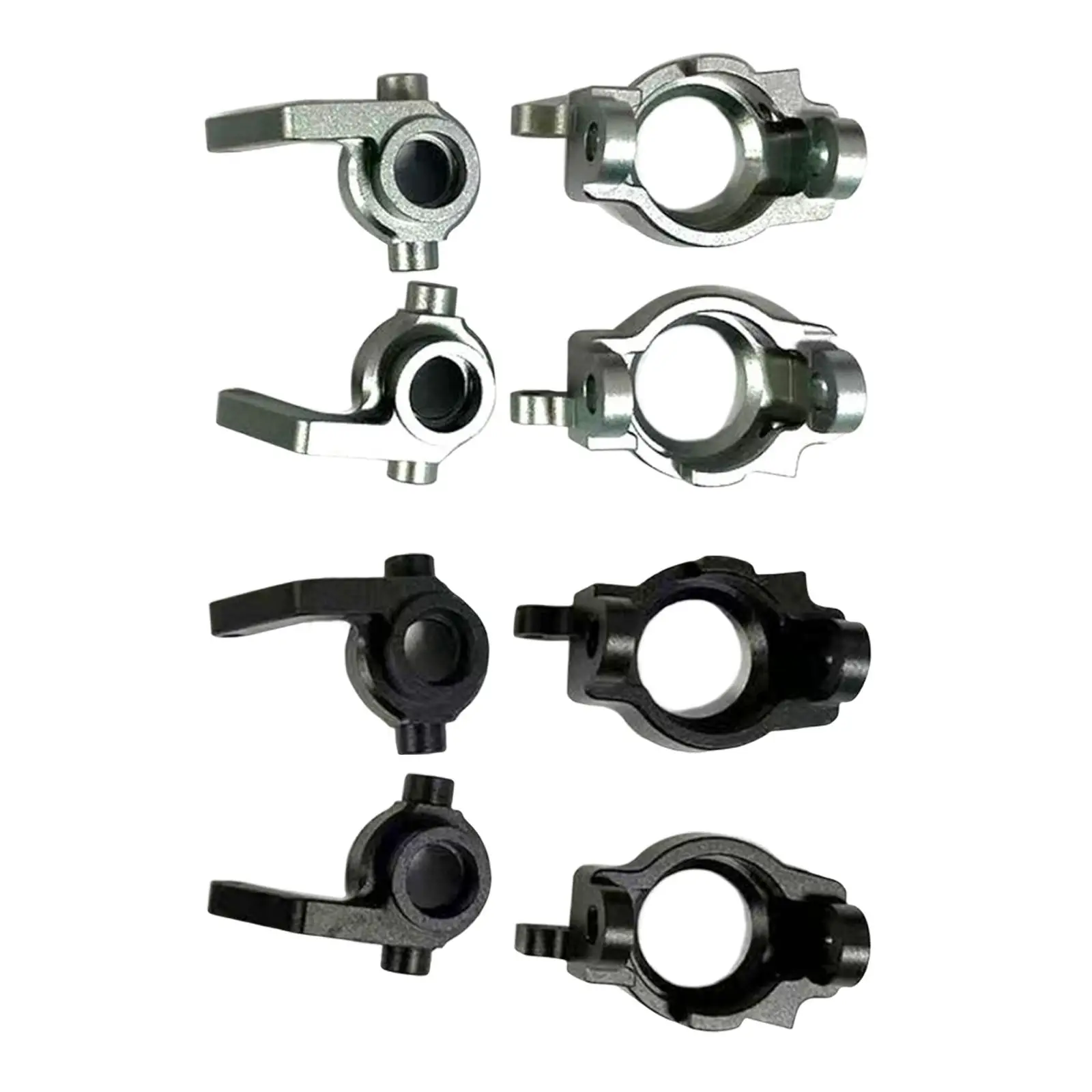 

Alloy Steering Joints Cups with 2x C Shaped Hubs Carrier for ZD 9101 1:/10 RC Hobby Car Upgrade Parts Vehicles Crawler