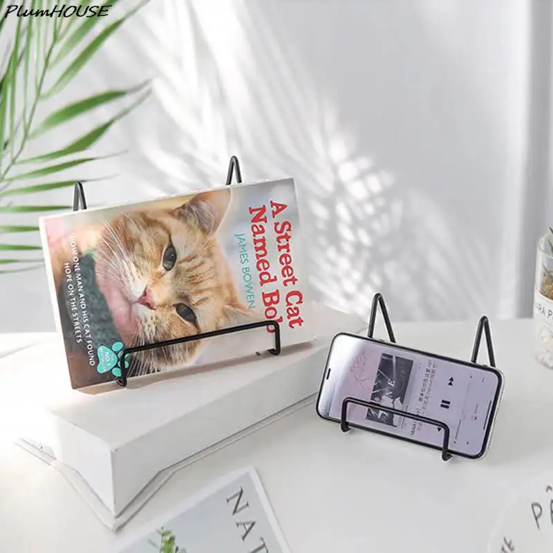 

Plate Stands for Display Black Wire Easel for Picture, Decorative Plate, Photo Easel and Artistic Work