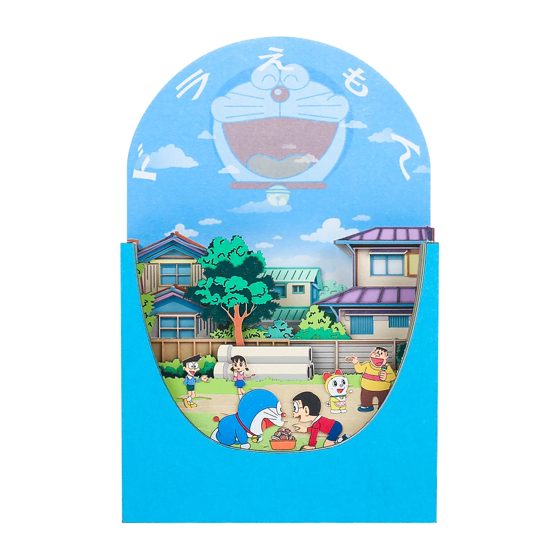 

Omoshiroi Block Cute 3D Memo Pad Sticker Kawaii Cartoon Doraemon Notepad 3D Calendar Diy Scrapbooking Friends Birthday Gift