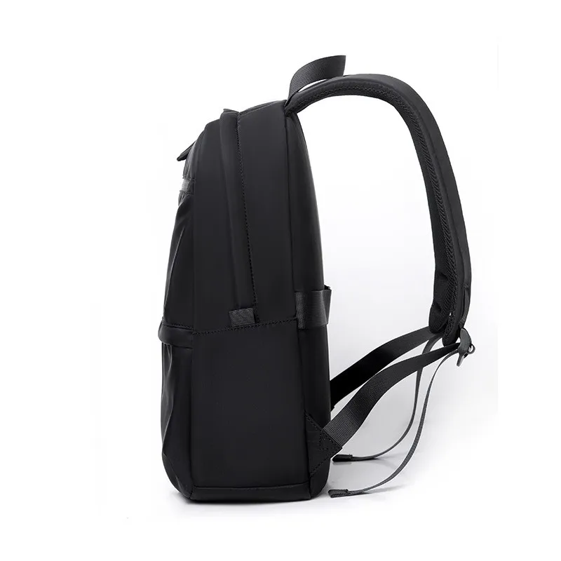Backpack men's large-capacity commuting all-match 14-inch laptop bag simple junior high school student schoolbag female