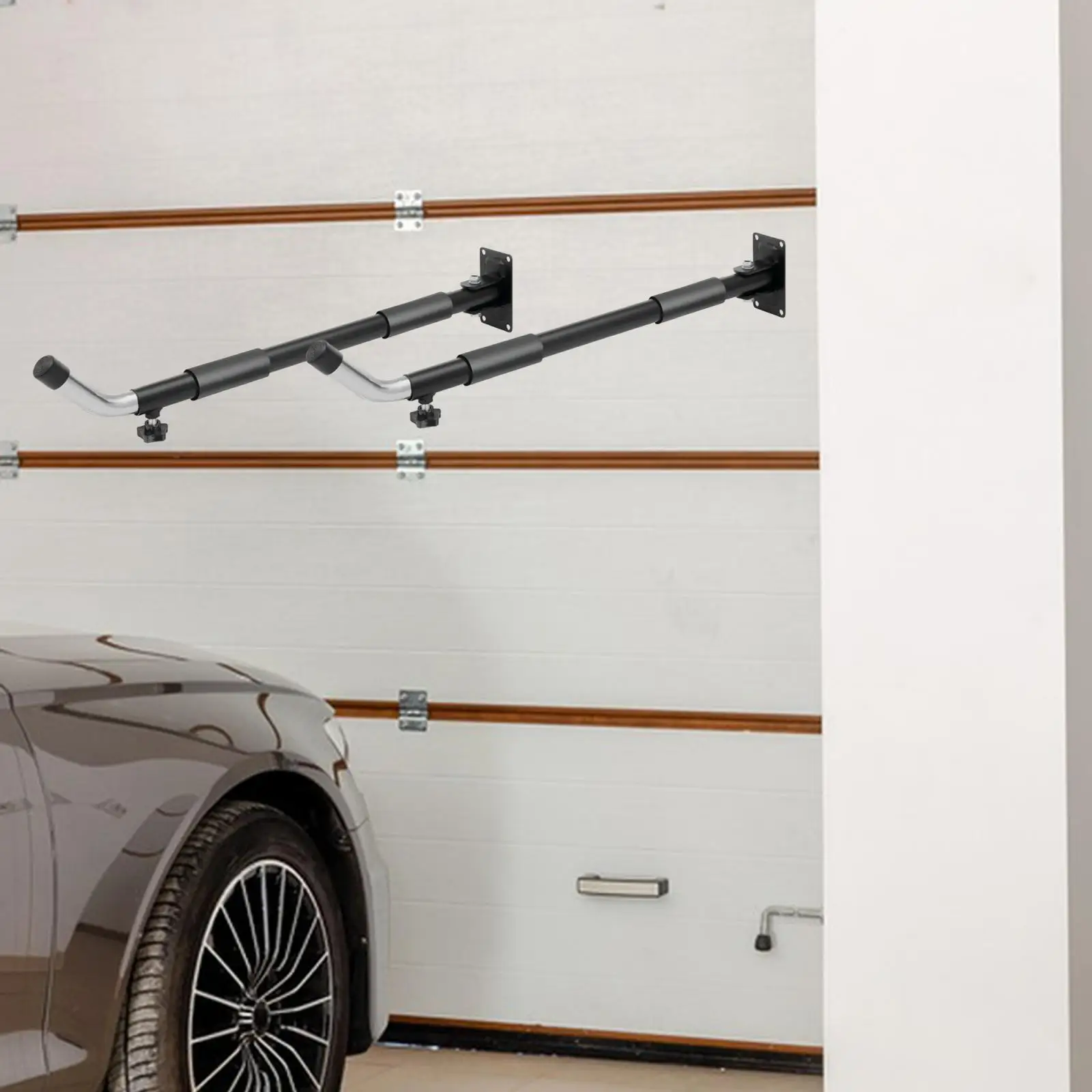 

Home Roof Box Wall Mounted Rack Easy to Install Sturdy Durable Lay Flat Luggage Rack for Luggage Paddle Board Surfboard