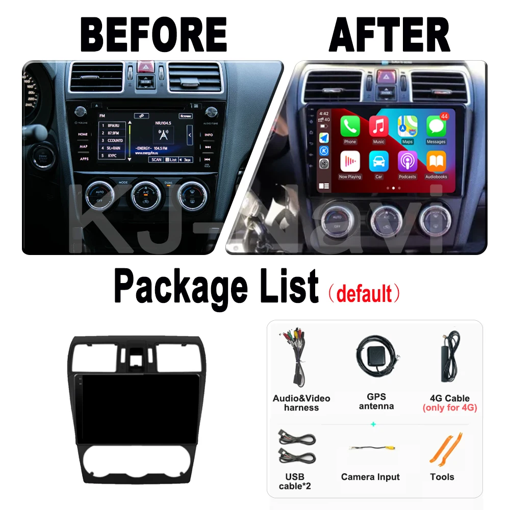 9'' Android 13 For Subaru Forester XV WRX 2012- 2015 Auto Apple Carplay Radio Car Multimedia Player Display Screen All In One images - 6
