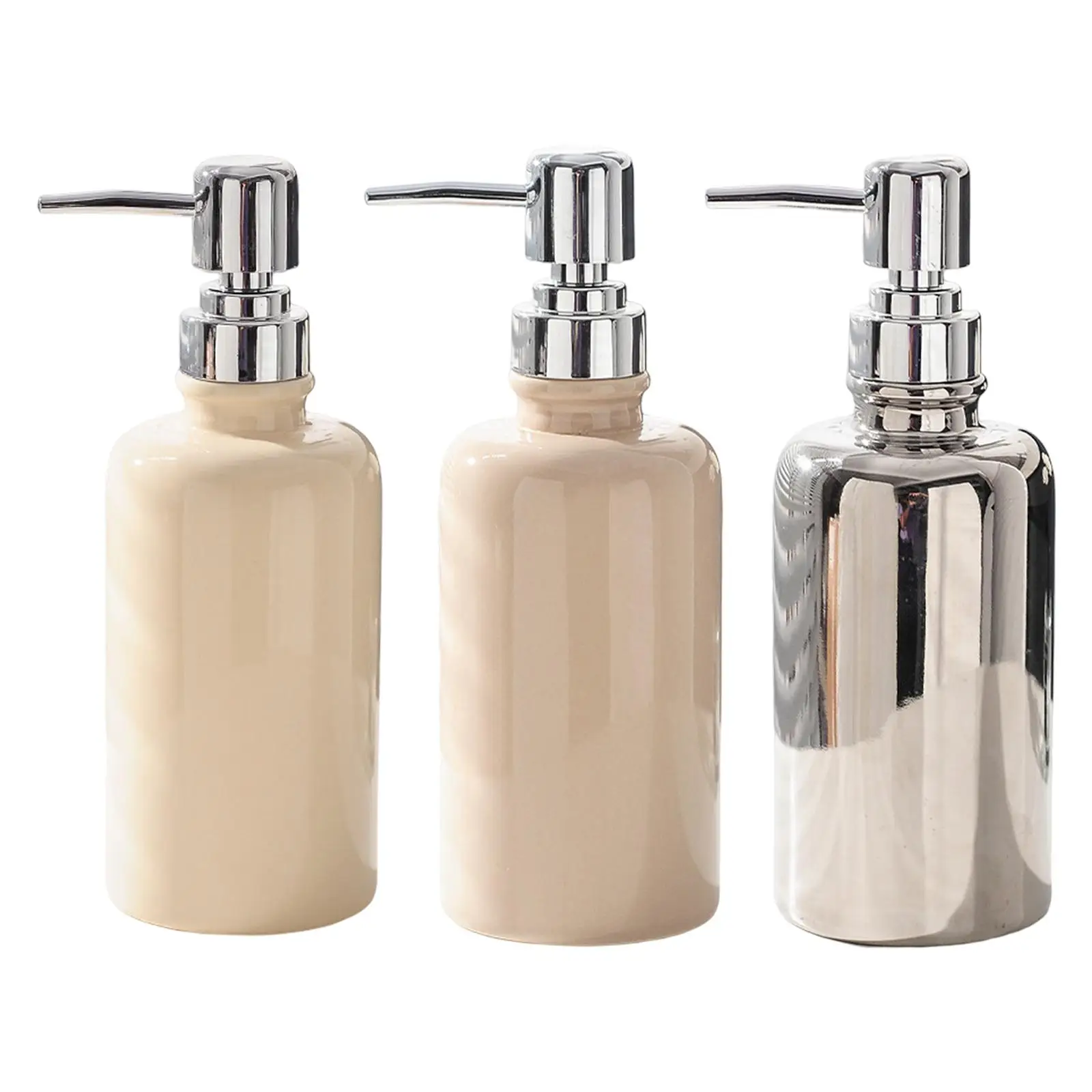 

Керамический дозатор жидкого мыла для рук, бутылка с насосом, стильная модель для ванной, кухни, фермерского хозяйства, увлажняющий шампунь