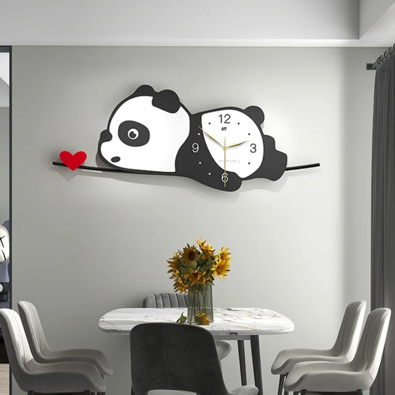 

Creative Wall Clock Cartoon Fashion Wall Clock Minimalist Modern Living Room Clocks Wall Fashion Art Clock Reloj Home Decoration