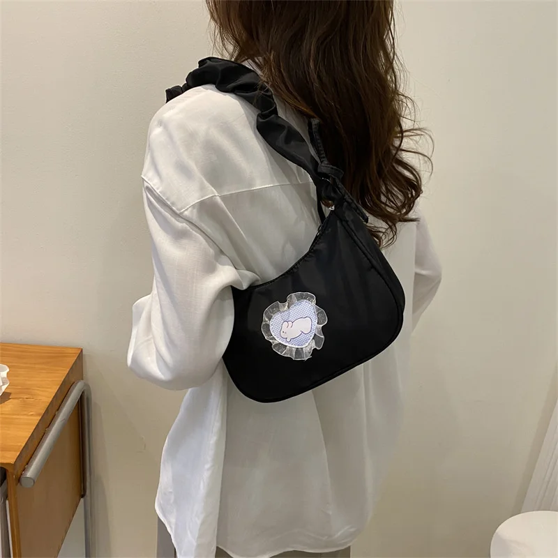 Японская модная Милая сумка через плечо Kawaii Love 90's женская сумка большой емкости Harajuka Повседневная Милая винтажная женская сумка