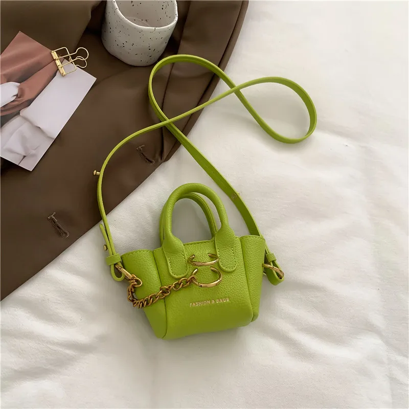 

Миниатюрная Женская сумочка с кольцом и цепочкой карамельных цветов, новинка 2022, модные сумки через плечо с губной помадой, Высококачествен...