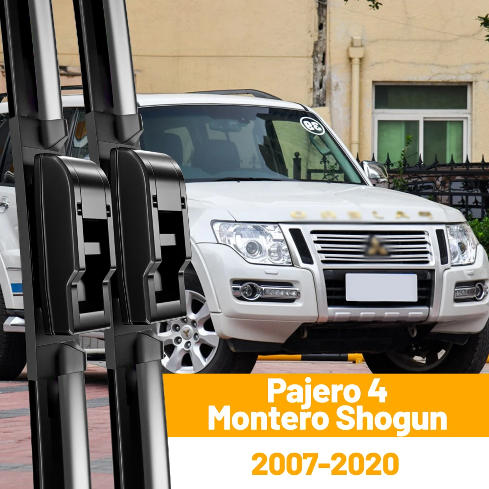 

Щетка Стеклоочистителя Mitsubishi Pajero 4 Montero Shogun 2007-2020, Из Натурального Каучука, Бескаркасная, Для Лобового Стекла