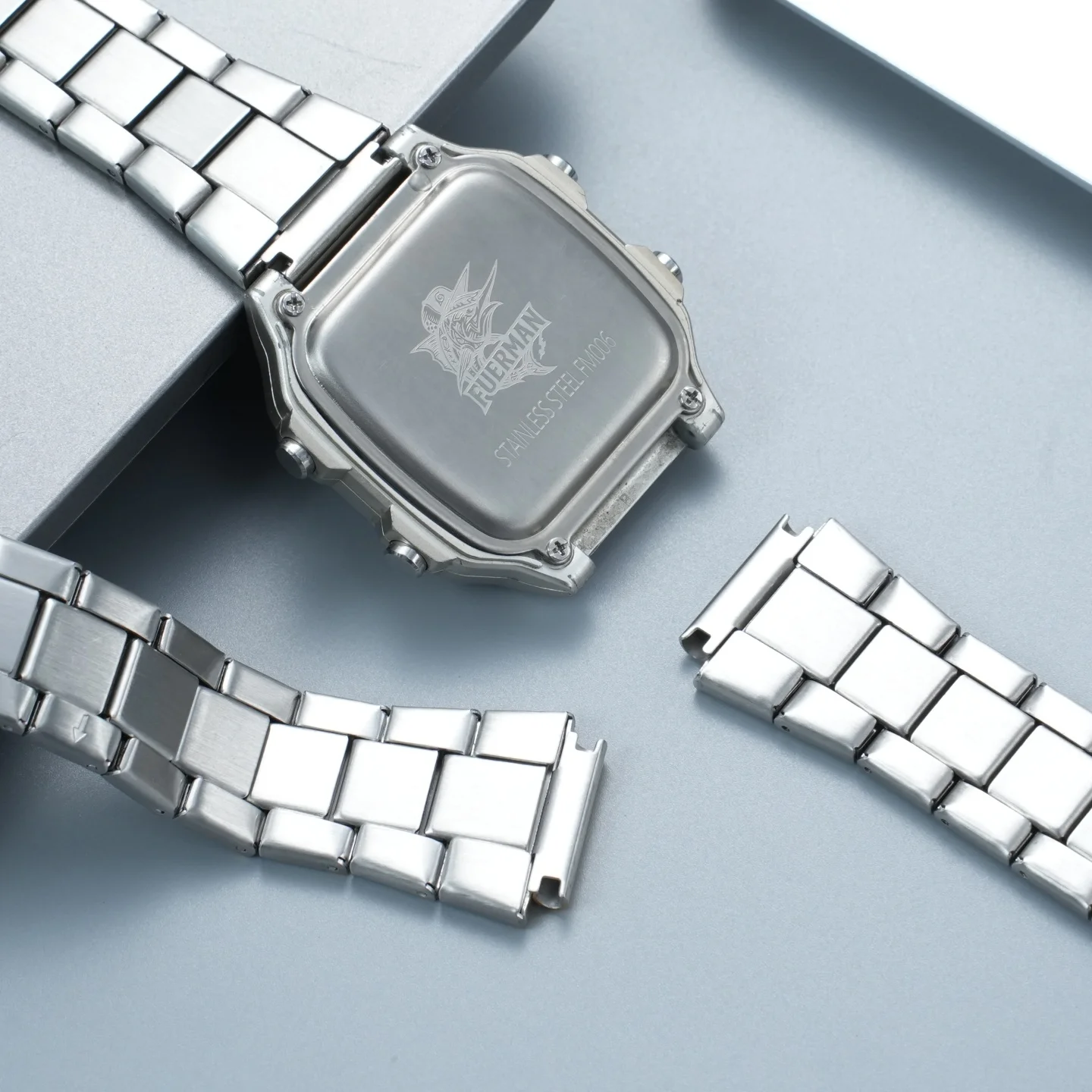 Для Casio AE1200WH AE1300 WS-1600: Сменный металлический ремешок для часов из нержавеющей стали, выпуклый, 18 мм (совместим с моделями A700, W-218, A158159, A168) (art.: 3920dbb02b296) - 3920dbb02b296