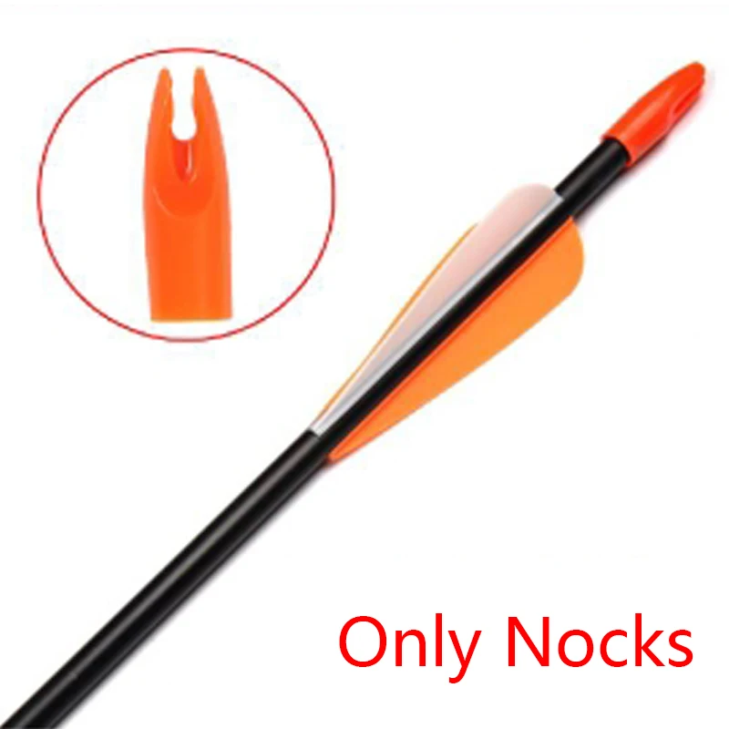 1000pcs Hunting Archery 7 mm Arrow Nocks Internal For Fiberglass Arrow Shaft  DIY Archery Accessory