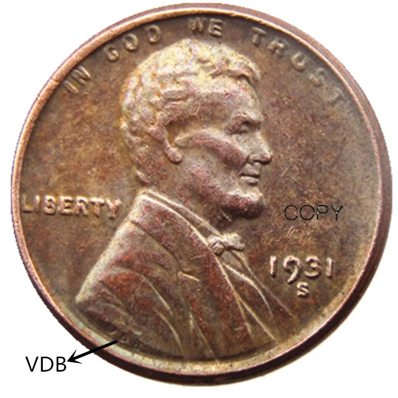 

Медная копия монеты US 1931SVDB YYBCB