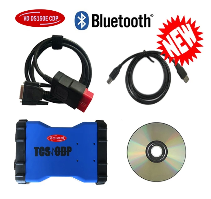 Лучший Синий Vd Ds150e Cdp Bluetooth 2021 11 Keygen OBDII интерфейсный сканер для