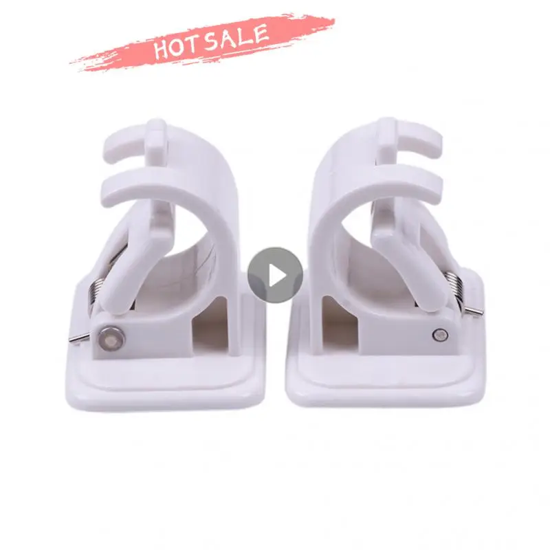 Крючки для домашнего хранения, держатель для занавески без отверстий, крючок для занавески в душе, подвесной зажим, мощный фиксированный за...