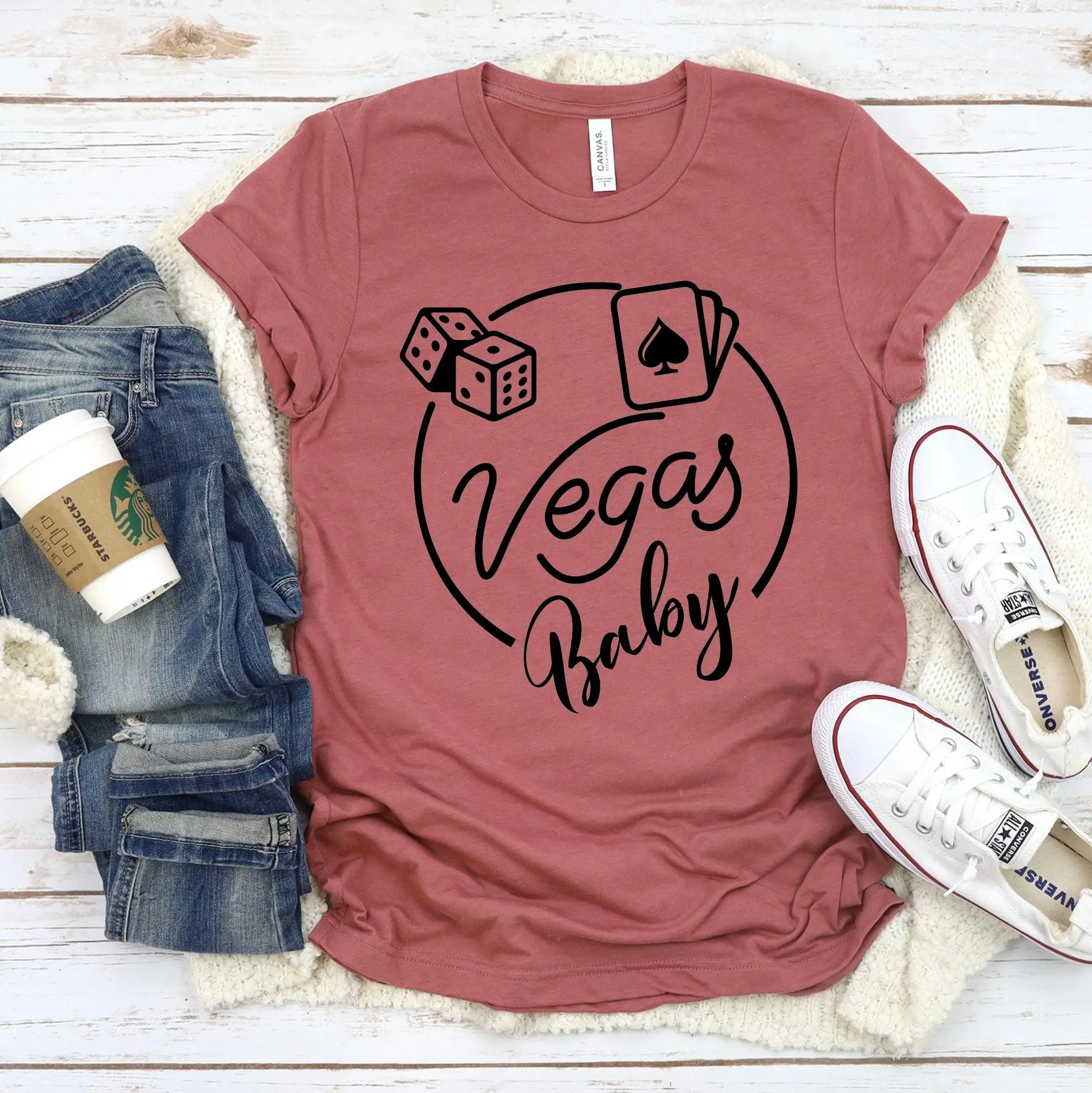 Футболка с азартными играми в Лас-Вегасе детские каникулы для девочек вечеринка