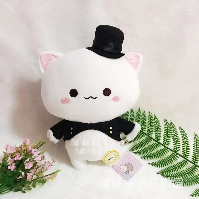 

Милые плюшевые игрушки в виде кошки митао, 30 см, персиковая кошка, мягкие набивные животные, домашний декор, милые плюшевые подушки, детские подарки на день рождения для девочек