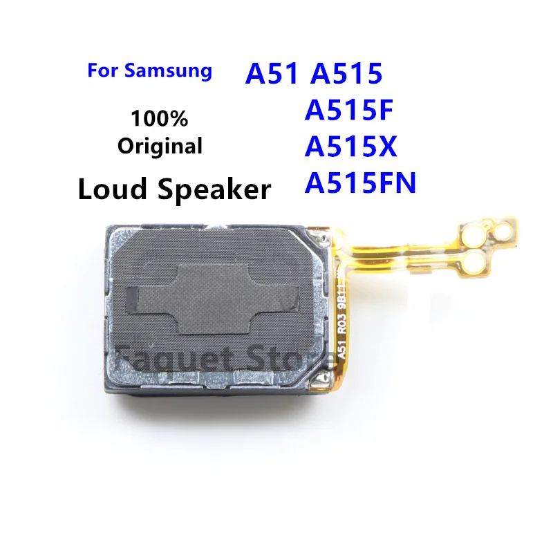 Оригинальный новый громкоговоритель для Samsung Galaxy A51 A515F A515FN A515X A515 телефонный громкоговоритель звуковой сигнал кольцо гибкий кабель запасные части