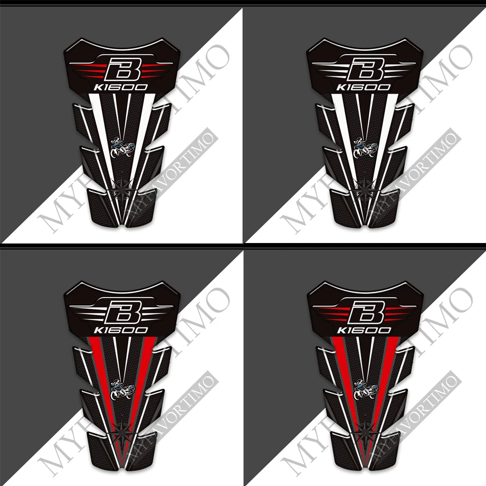 

Motorcycle Gas Fuel Oil Kit Tank Pad Stickers Decals Protection Fairing Fender Cases Luggage Trunk For BMW K1600B K1600 K 1600 B
