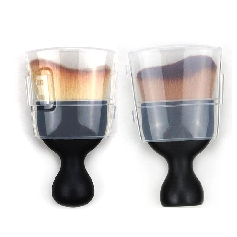 

S-образная многофункциональная Кисть для макияжа с защитной крышкой