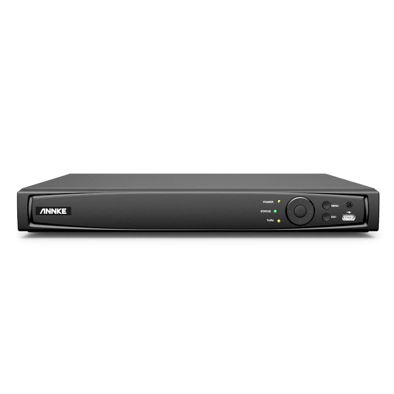 

ANNKE 16ch 4K H.265 POE Network Video Recorder 2SATA MAX 6TB Ultra HD Smart Playback NVR Recorder