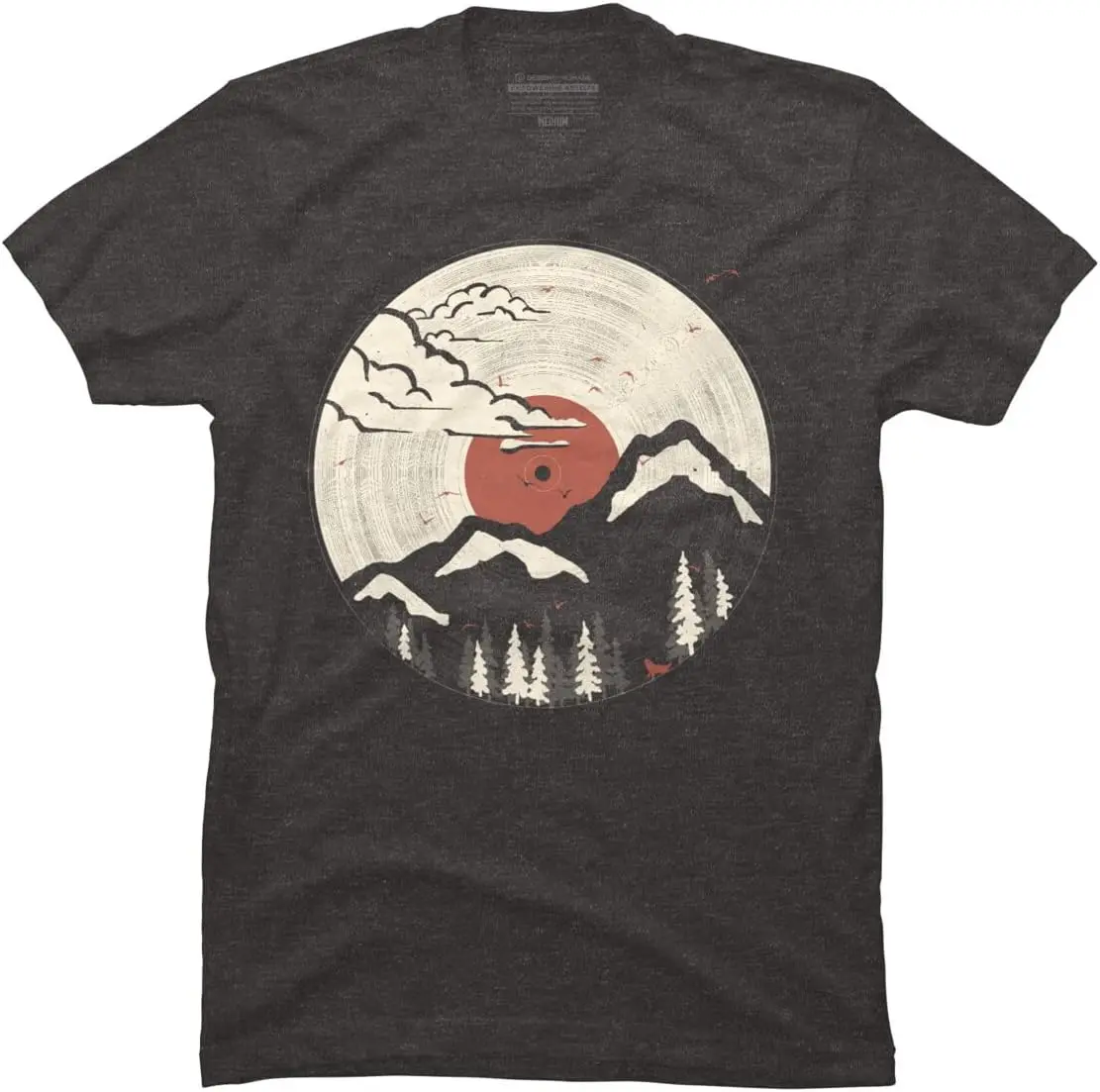 Чоловіча футболка Design By Humans MTN LP... от NDTank -