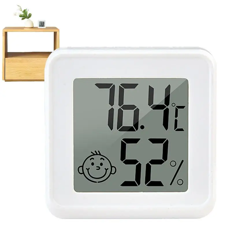 

Humidity Meter Digital Hygrometer Thermometer With LCD Display Intelligent Digital Thermometer With High Accuracy For Living