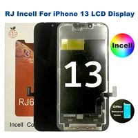 100 tests ok rj incell for iphone 13 mini 13mini lcd display screen with 3d touch screen digitizer assembly replacement parts