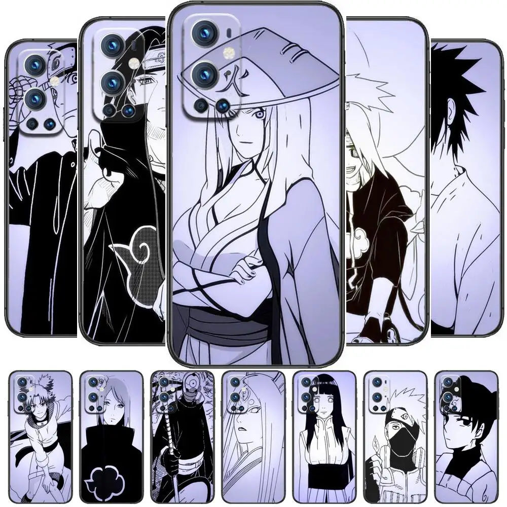 

Anime Naruto Bleach Case For OnePlus Nord N100 N10 5G 9 8 Pro 7 7Pro OnePlus 7 Pro 1+7T 6T 5T 3T Silicone Soft Black TPU Funda