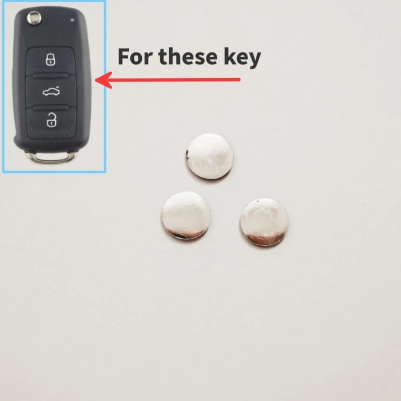 

12 мм DIY эмблема логотип сменная наклейка эмблема для корпуса дистанционного ключа vw