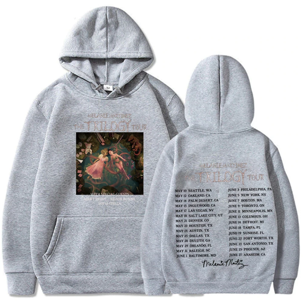 Толстовка с капюшоном meldy Martinez The trilotour 2024 Merch пуловеры топы уличная одежда