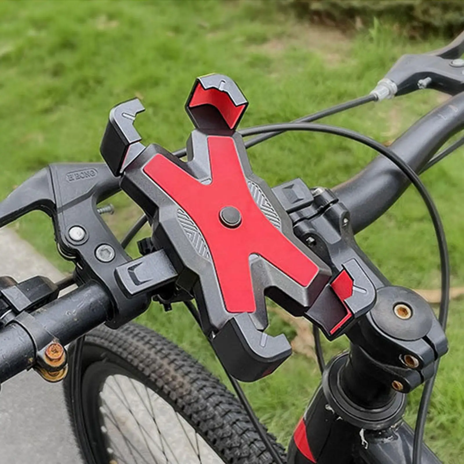 

Motorcycle Phone Holder Nti-slip Bracket Gps Clip Universal Bicycle Phone Stand For Smartphones Bracket Bike 360 Stand Supp L8p6