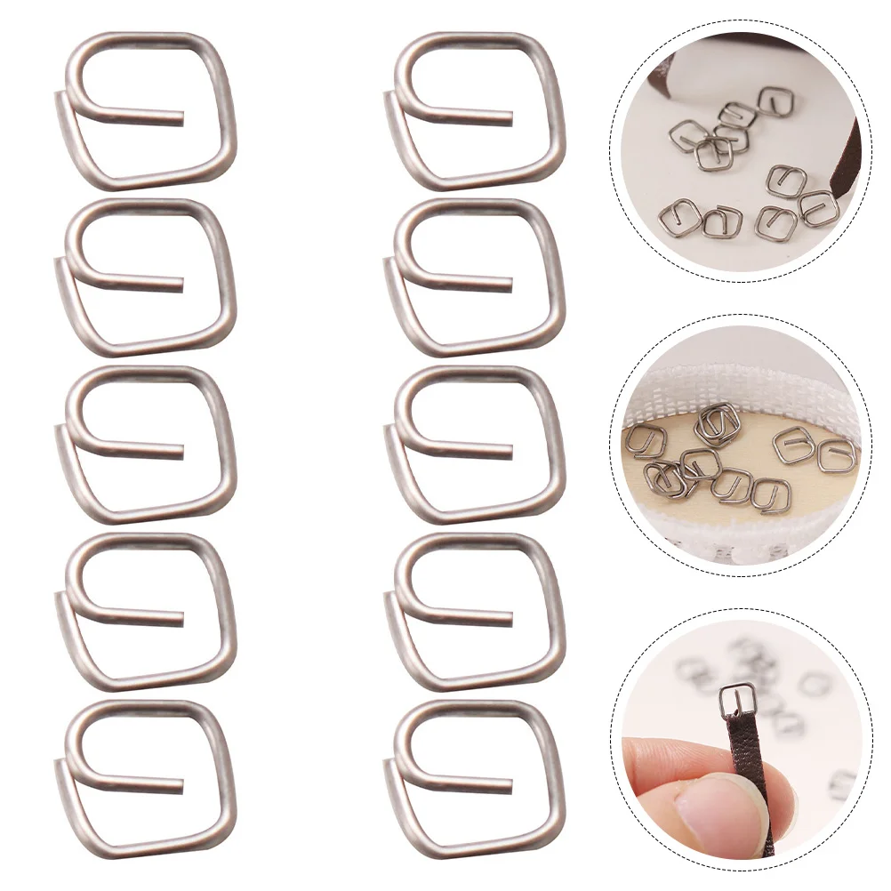 

10pcs Alloy Mini Buckle Models Mini House Accessories Mini Luggage Clasp Decor