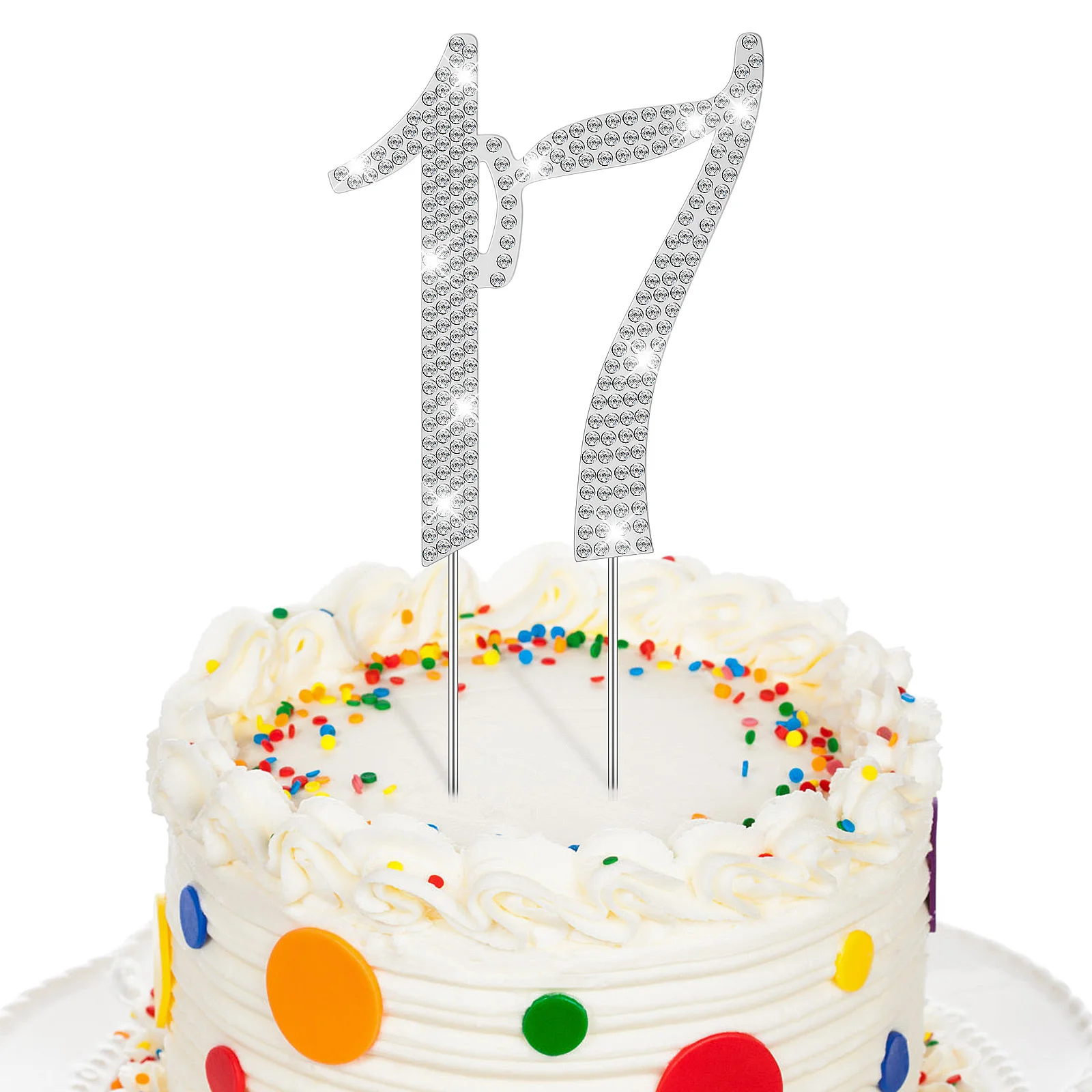 

Cake Picks Number Topper Sticks Insert Adorns Party Decorations Decors Large Cupcake