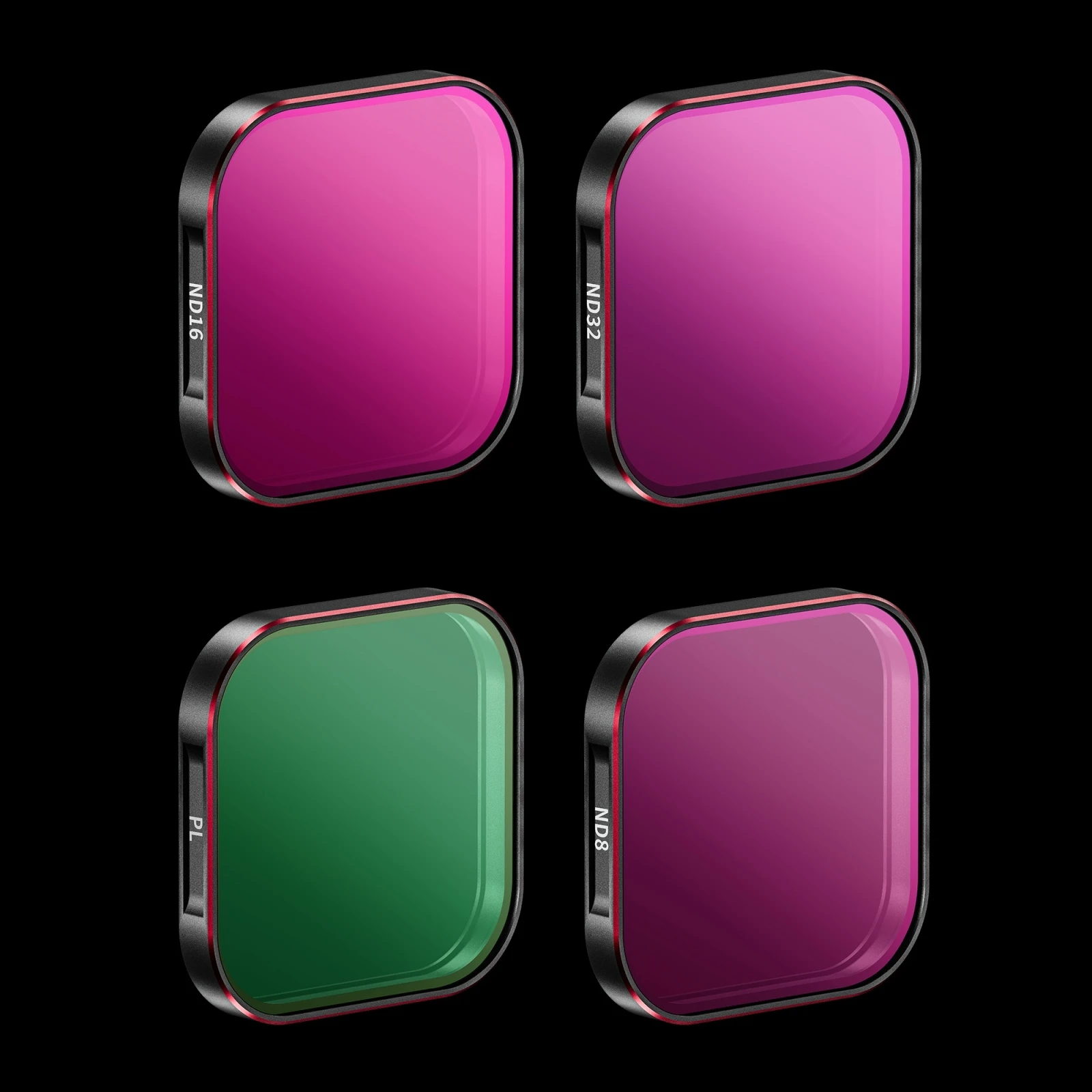 Набор водонепроницаемых фильтров STARTRC 4 в 1 для спортивной камеры Insta360 Ace / Pro PL + ND8