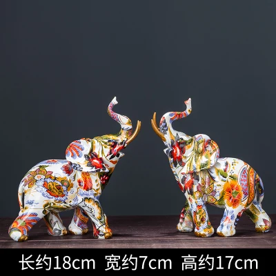 

living room set gift wine The elephant for money Wine cabinet porch decoration creative TV cabinet crafts statue wedding
