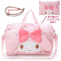 cinnamoroll cartoon large capacity can go out short distance with luggage bag cute canvas swimming storage bag