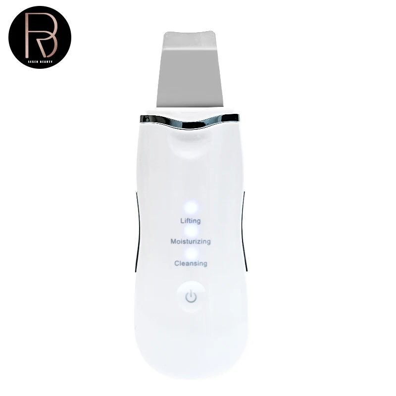 Ультразвуковой скребок для кожи очистка пор машина глубокой очистки лица