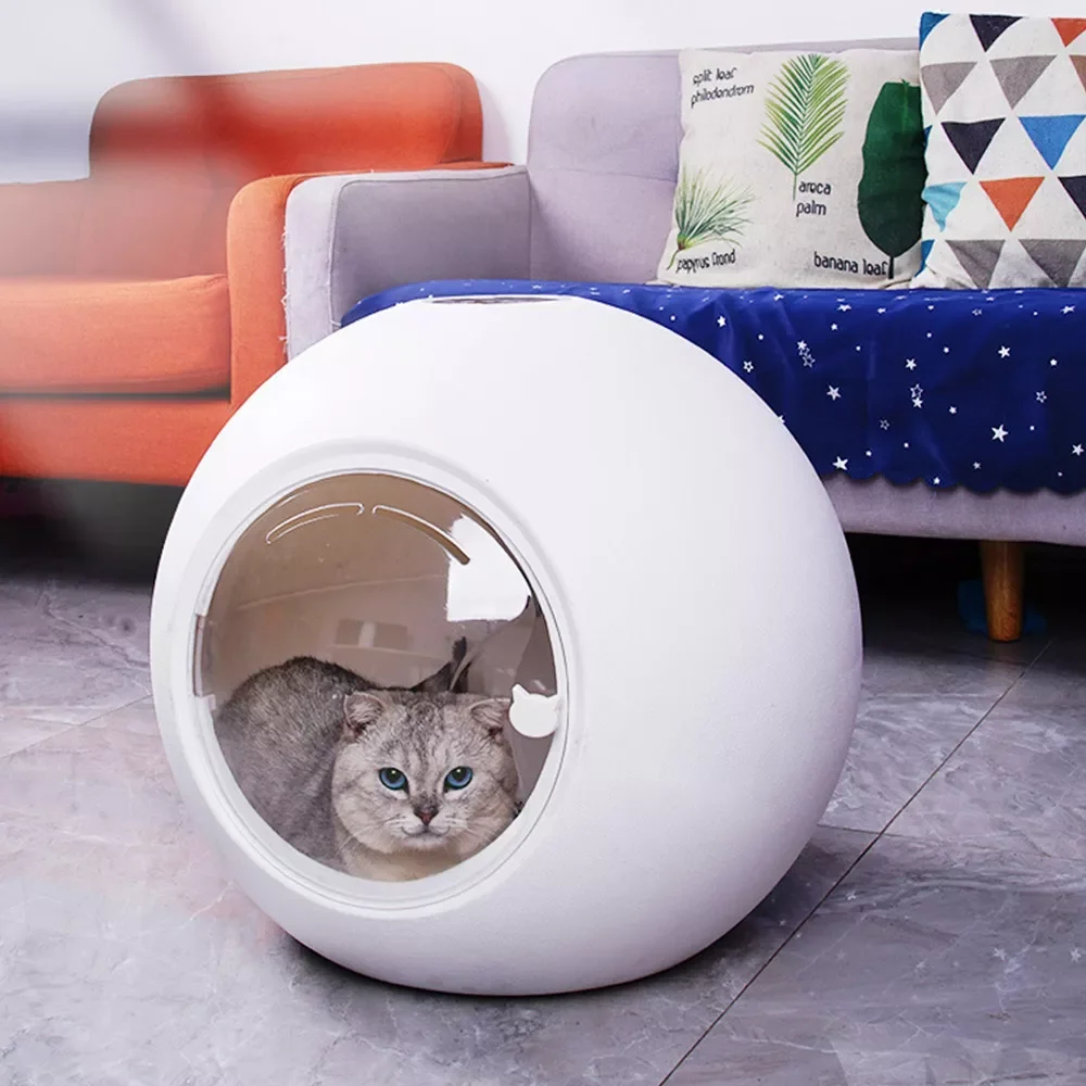 

Pet Drying Automatic Pet Smart Drying Box Dog Grooming Pet Hair Dryer Spherical Design Cat Dog Household Water Blowing Machine
