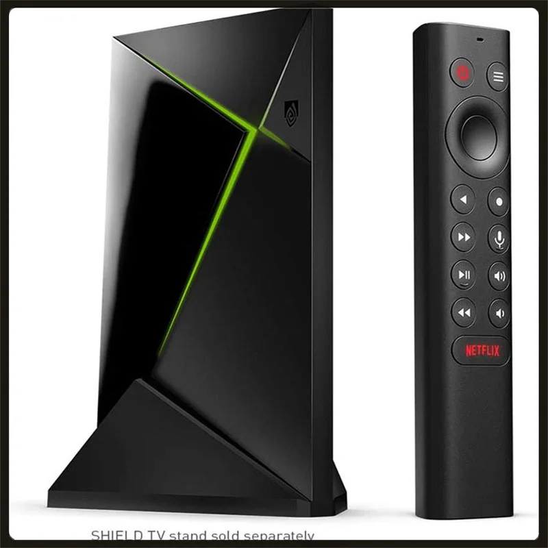 NVIDIA SHIELD TV Pro - 4K HDR потоковый медиаплеер Высокая производительность Dolby Vision 3 Гб RAM