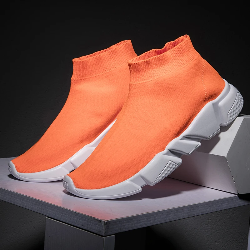 Men's New Unisex Minimal Beach Athletic Footwear Shoes Lightweight Outdoor Leisure Flying Shoes Running Shoes Size 36-46