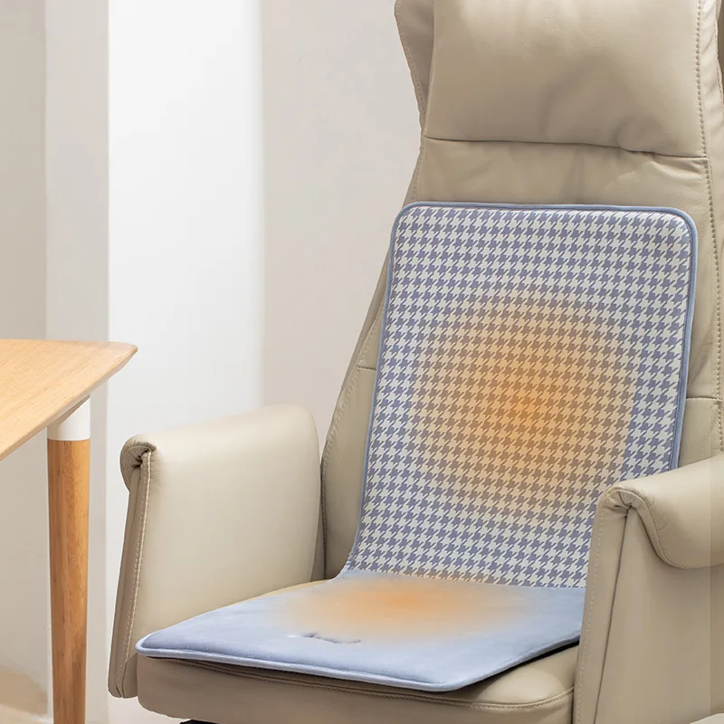 

Heating seat cushion Small electric blanket Back heating temperature regulating electric mat Timed heating seat cushion