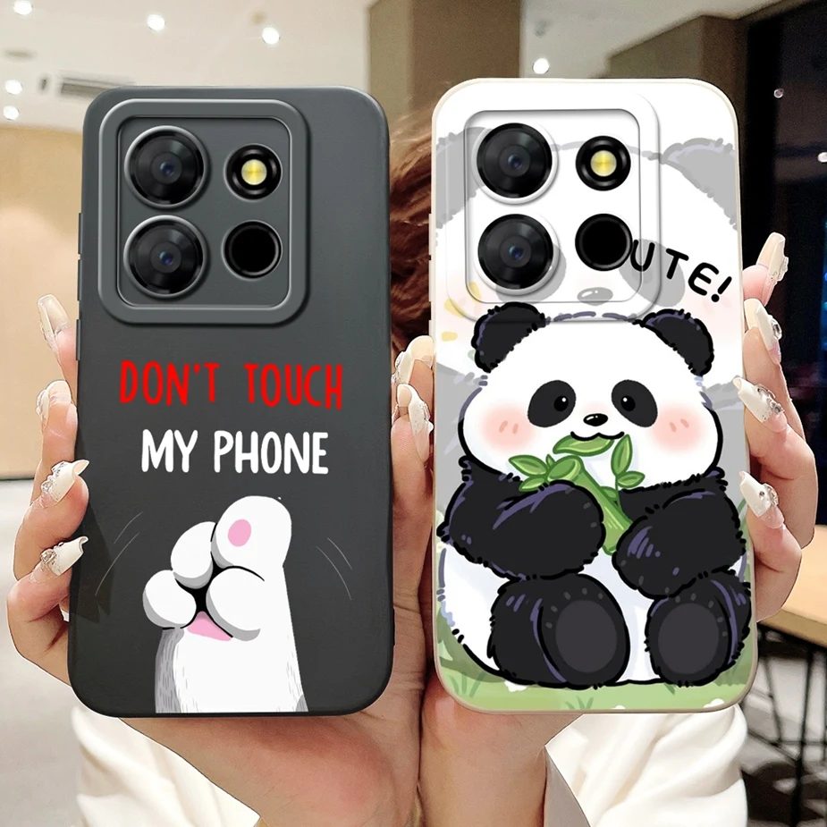 Для Itel A60 чехол A60s A662LM Милая забавная мультяшная Обложка Противоударная деталь