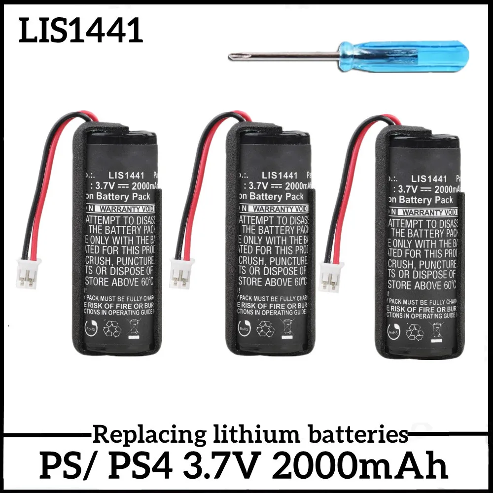 

1-20Pack 3.7V 2000mAh LIS1441 Rechargeable Battery For Sony PS3 PS4 PlayStation Move Motion Controller Right Hand CECH-ZCM1E