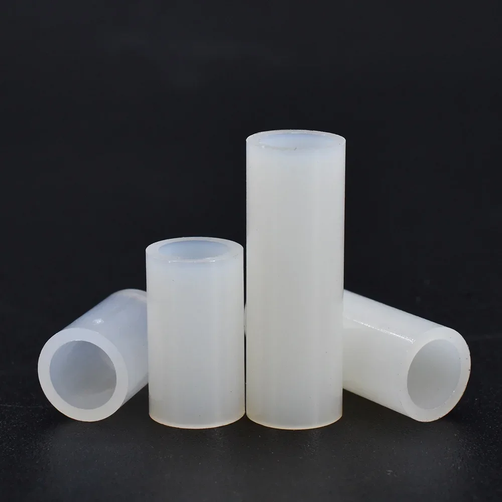 

M2 M3 M4 M5, белая, черная, нейлоновая, без резьбы, распорка, круглая, полая прокладка, шайба, печатная плата, шаговый винт, болт, монтажный стержень для телевизора